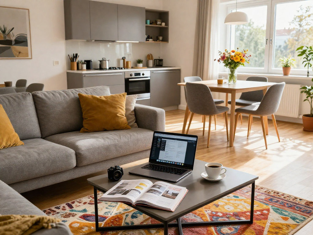 Finden Sie Ihr ideales Monteurzimmer Hannover in stilvollen Apartments mit voll ausgestatteter Küche.