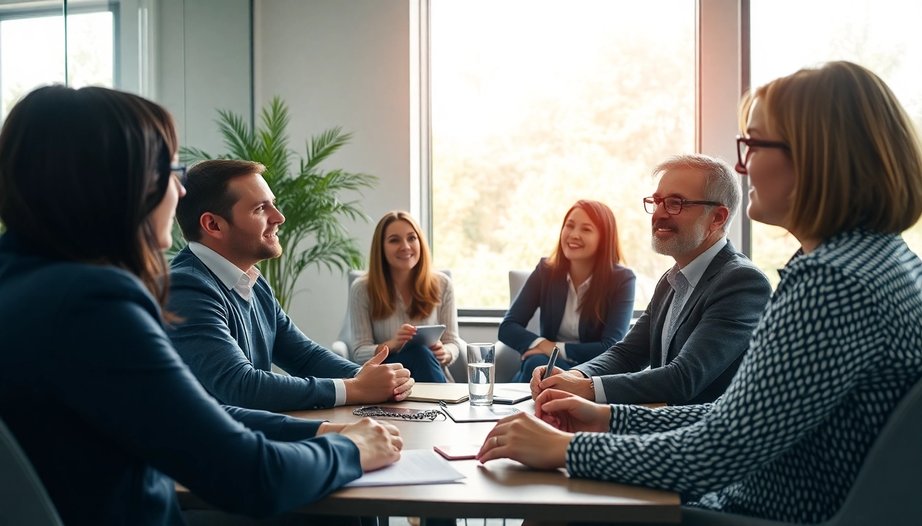 Karrierecoaching für Führungskräfte: Effektives Coaching in einem inspirierenden Büro.