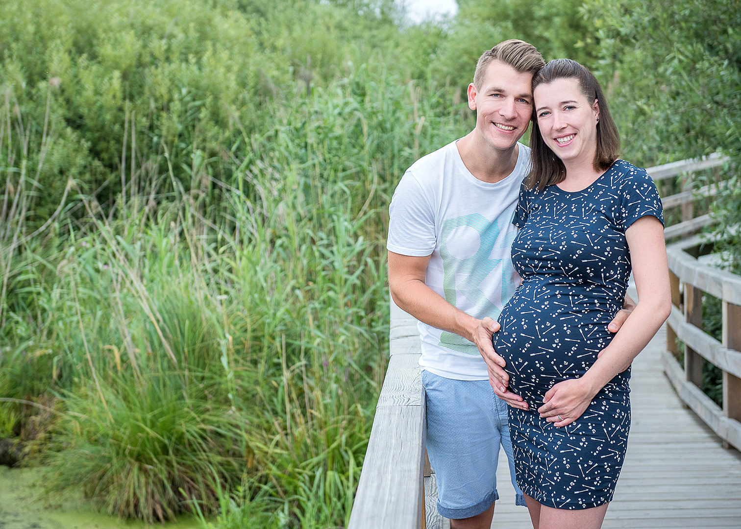 Erinnerungen an die Zeit des Wartens – Babybauchfotografie