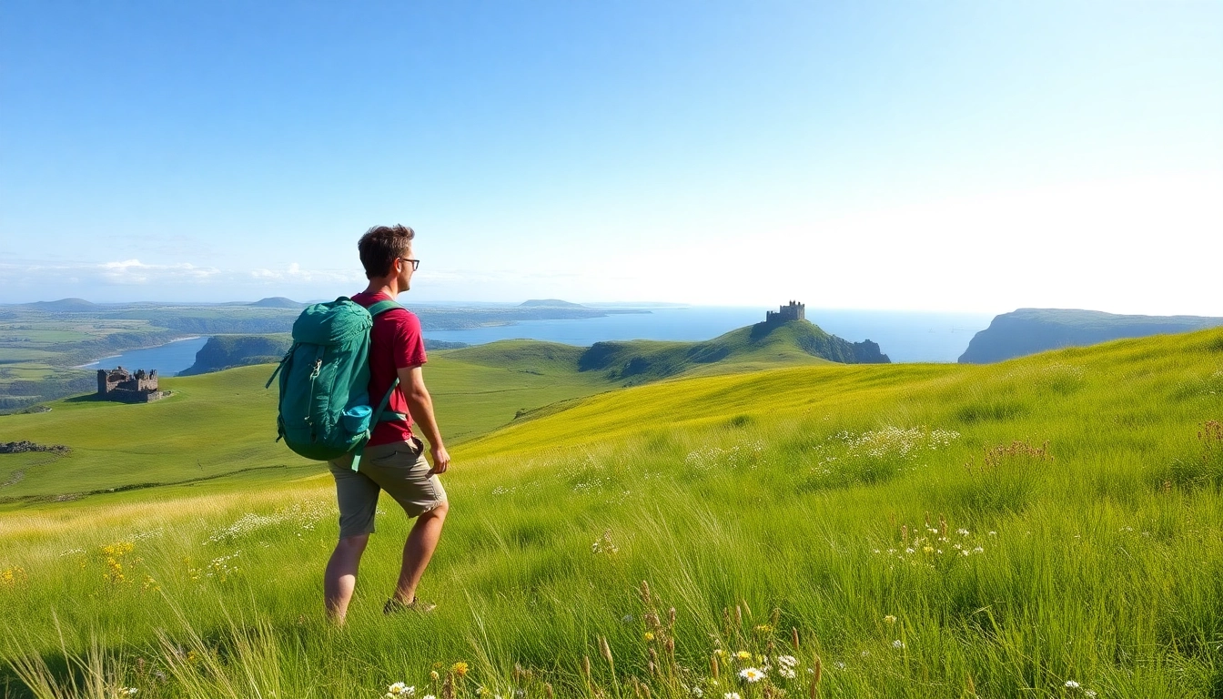 Erleben Sie einen unvergesslichen Wanderurlaub Irland in den atemberaubenden grünen Hügeln und Küstenlandschaften.