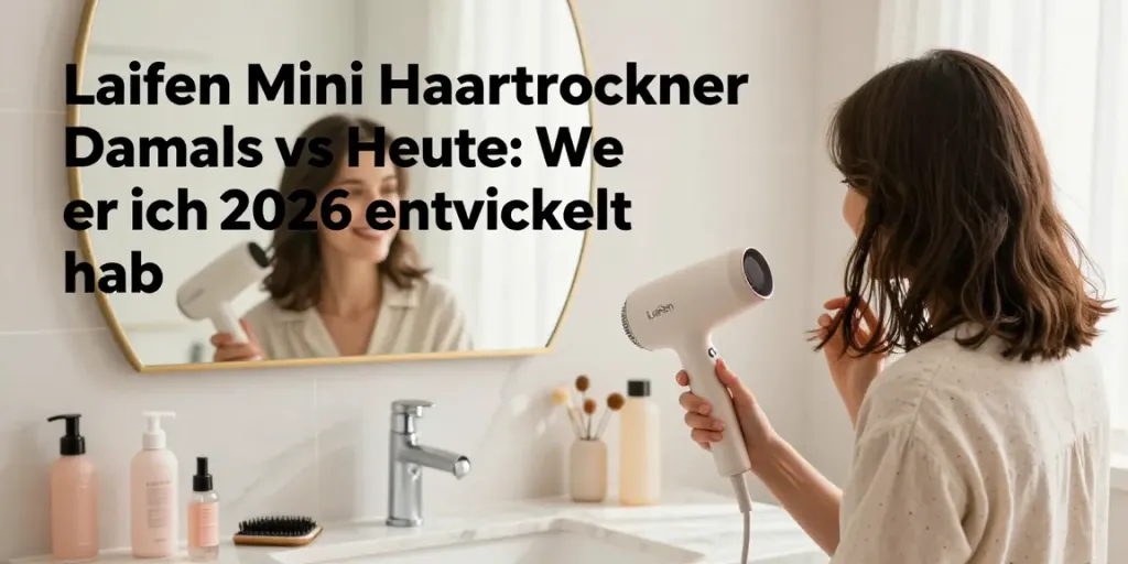 Laifen Mini haartrockner insights shown in Laifen Mini Haartrockner Damals vs Heute: Wie er sich 2026 entwickelt hat