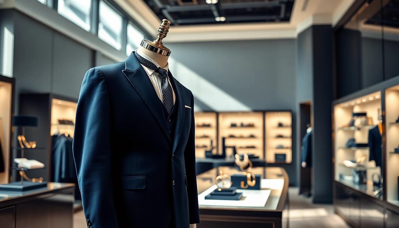 Elevate your style with Alvionz's luxurious fashion displays at a chic boutique.