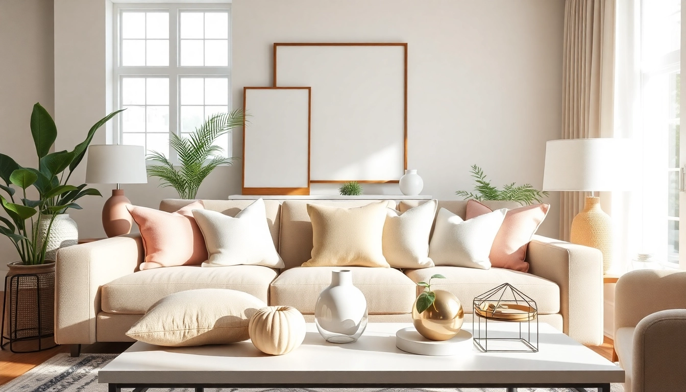 Furnishing a stylish living room with Furniture Accessories Supplier products for a cozy atmosphere.