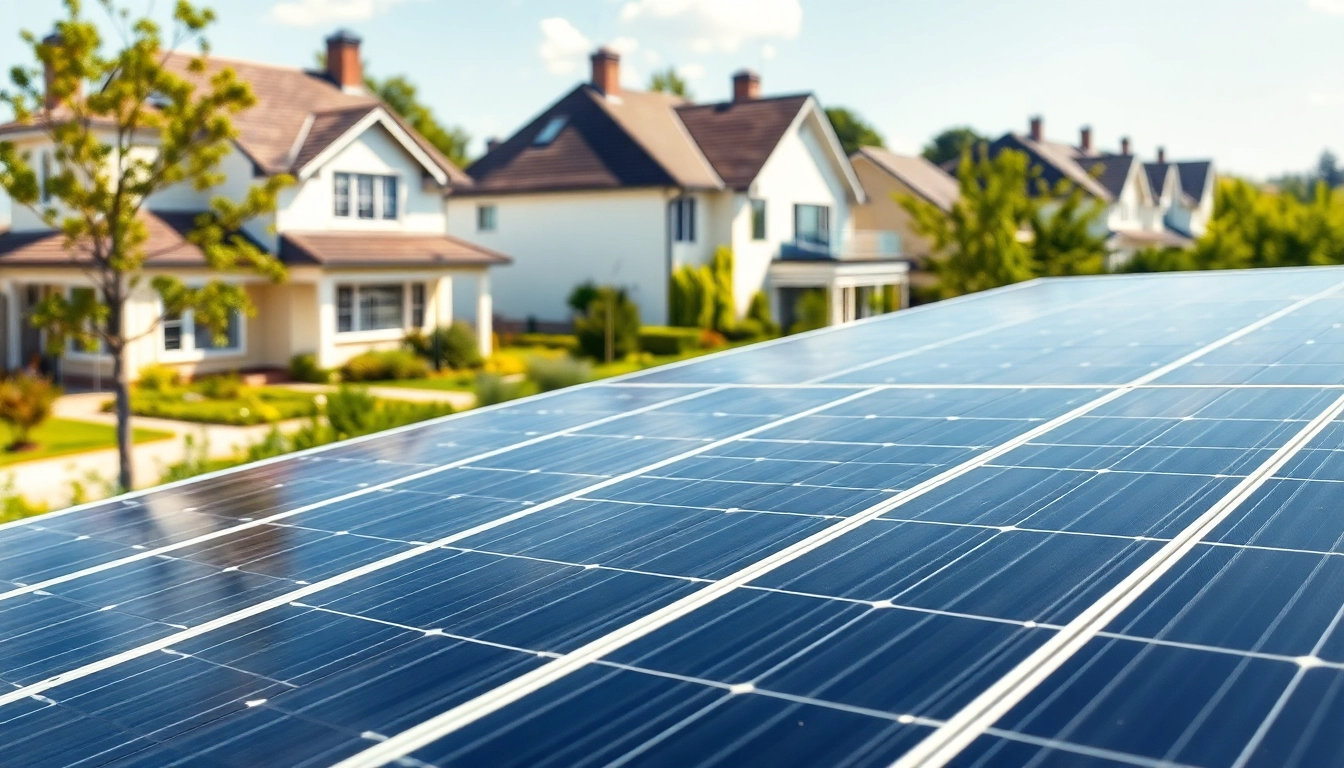 Steigern Sie Ihre Photovoltaik Leads mit einer soliden Solarinstallation im Wohngebiet.