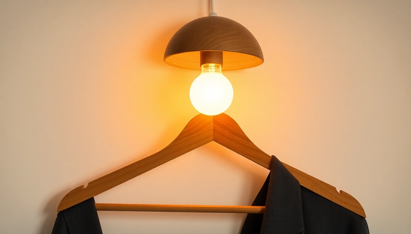 Hochwertige Kleiderbügel Großhändler präsentieren stilvolle Holz-Designs für jede Garderobe.
