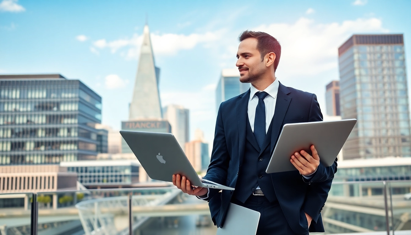 Headhunter Frankfurt: Professioneller Headhunter im Gespräch mit einem Kandidaten in Frankfurt am Main.