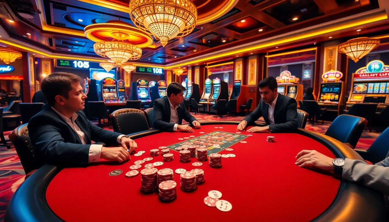Experience gaming excitement at https://xx88.pizza/ with vibrant casino tables and professional players.