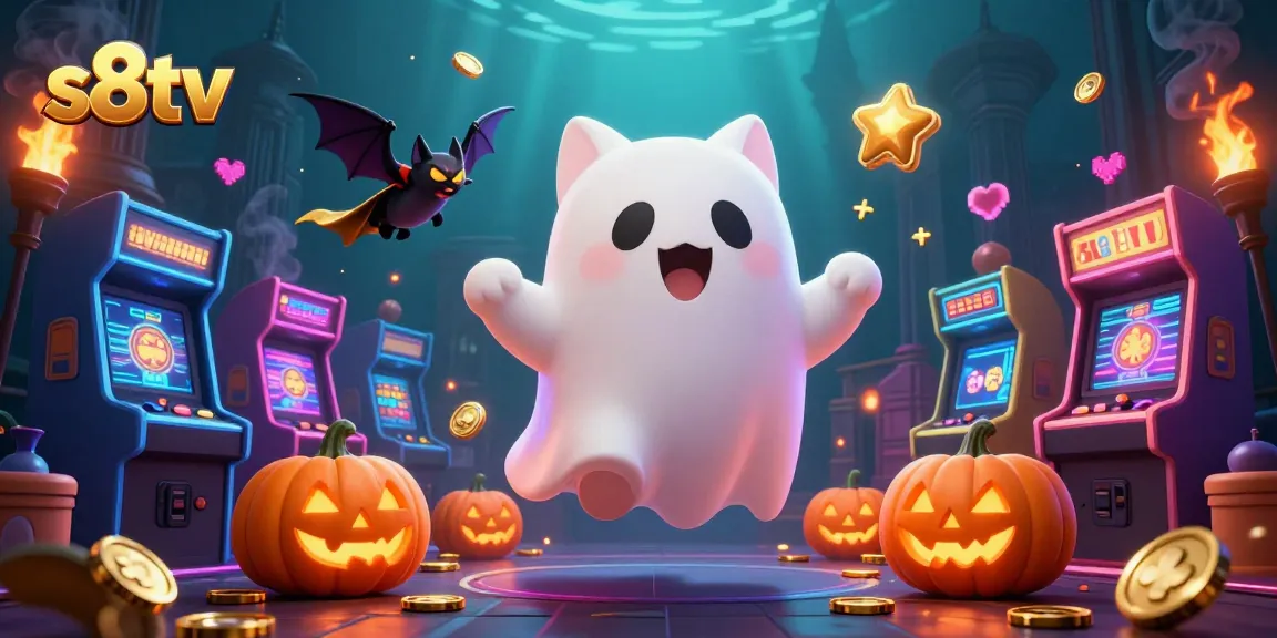 S8TV brings thrilling sports action with a ghost cat and bat in a haunted casino