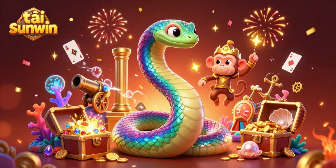 Experience thrilling gameplay with tải sunwin and dive into a vibrant gambling world illustrated with gold coins and fireflies.